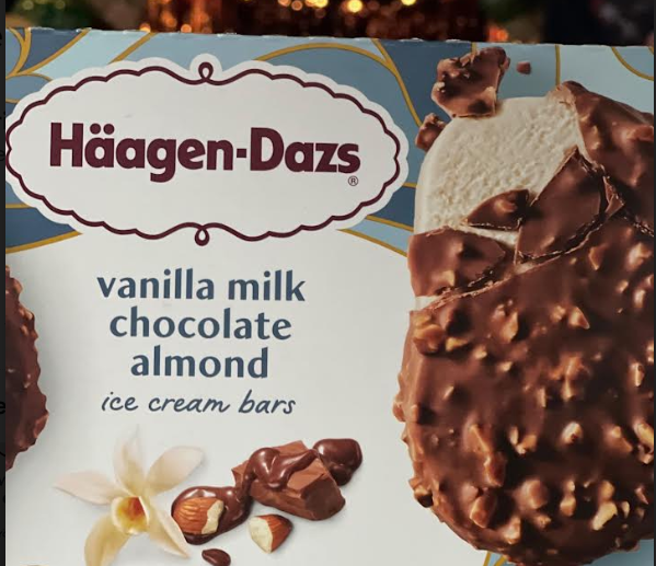 Haagen-Dazs - Vanilla Milk Chocolate Almond Ice Cream Bars
