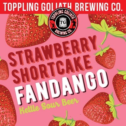 Strawberry Shortcake Fandango 64oz Growler