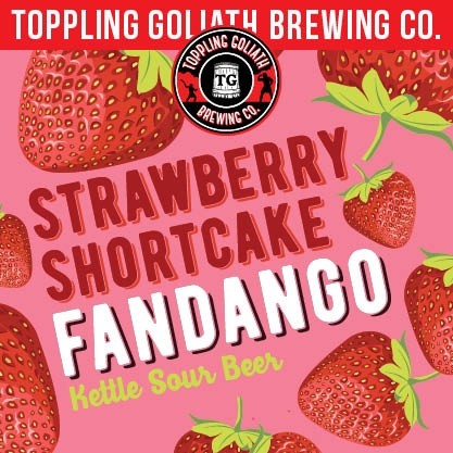 Strawberry Shortcake Fandango 32oz Crowler