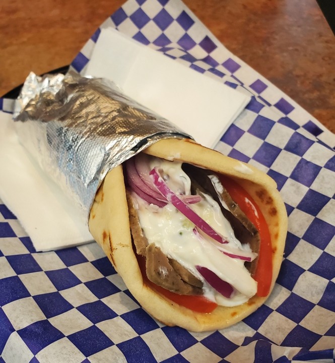 Greek Gyro Sandwich