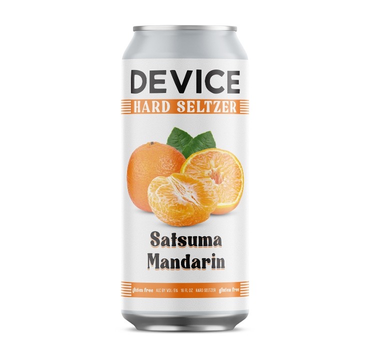 16oz----Satsuma Mandarin Hard Seltzer Can To-Go