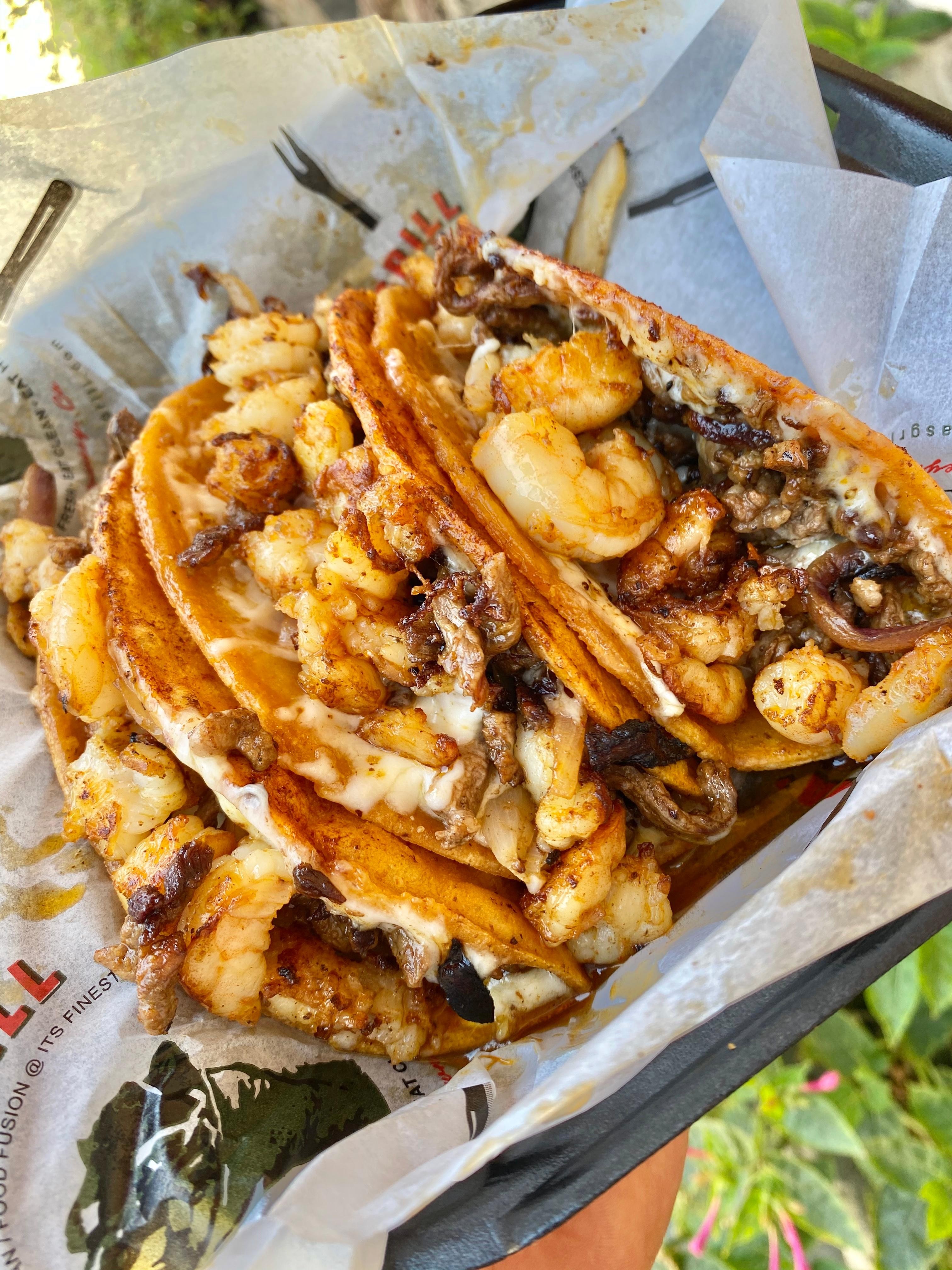 Quesa Tacos 3pcs