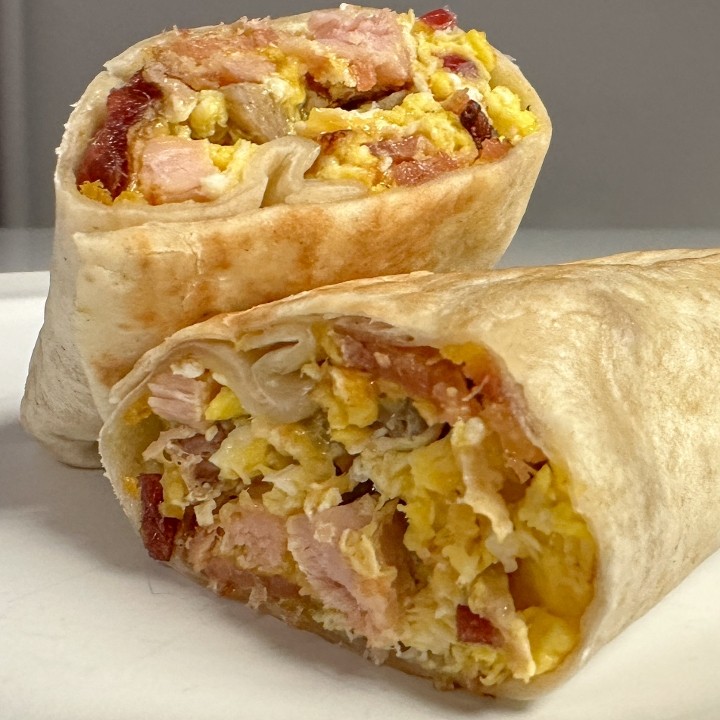 Grilled Meat Lover's Burrito