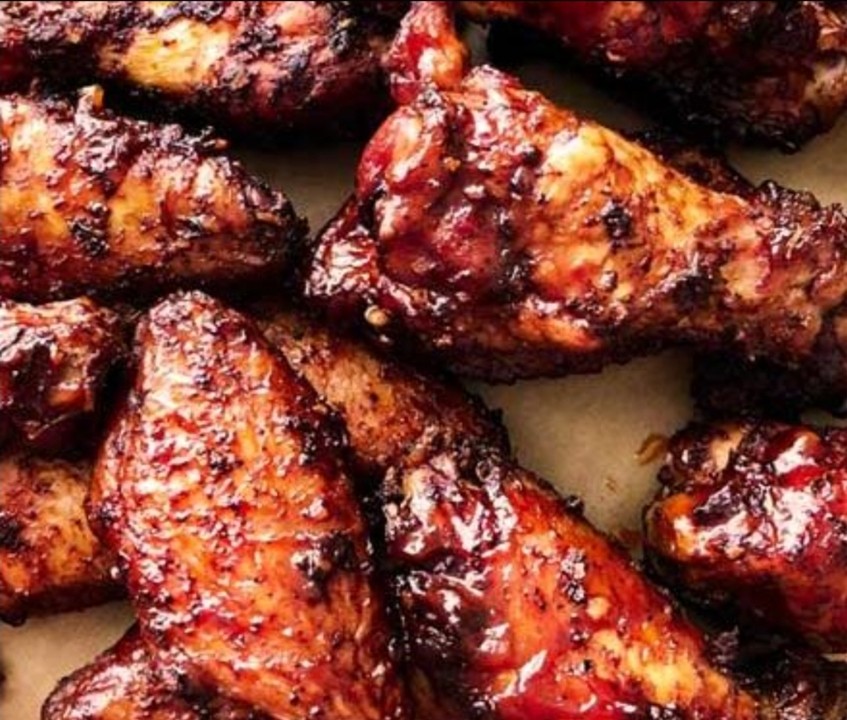 10 pc Char Grilled Wings