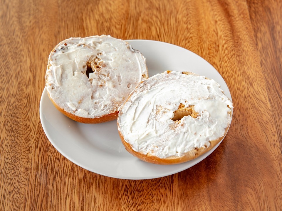 Assorted Bagels with Cream Cheese (12 pcs)
