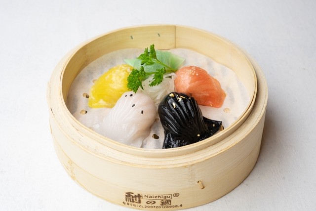 Rainbow Shrimp Dumpling