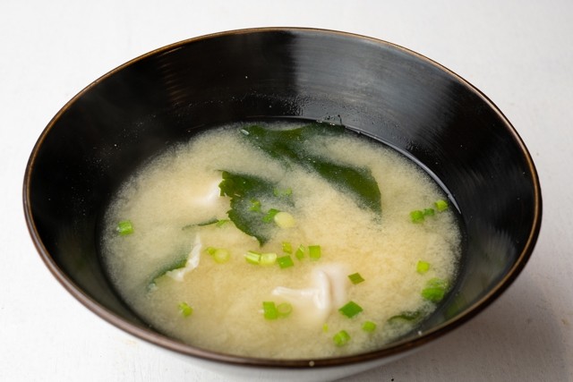 Pork Dumpling in Miso Soup