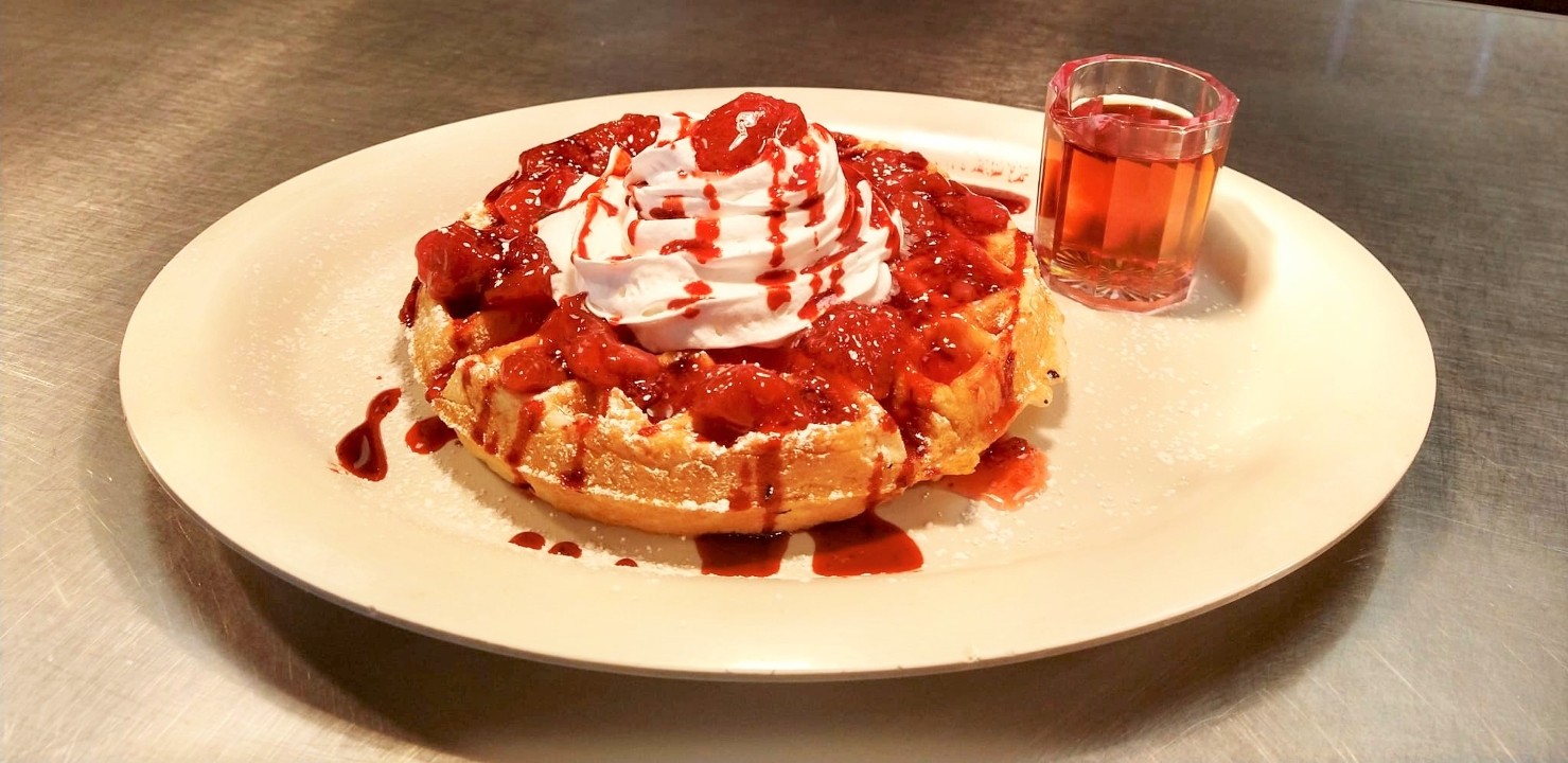 Strawberry & Cream Waffle