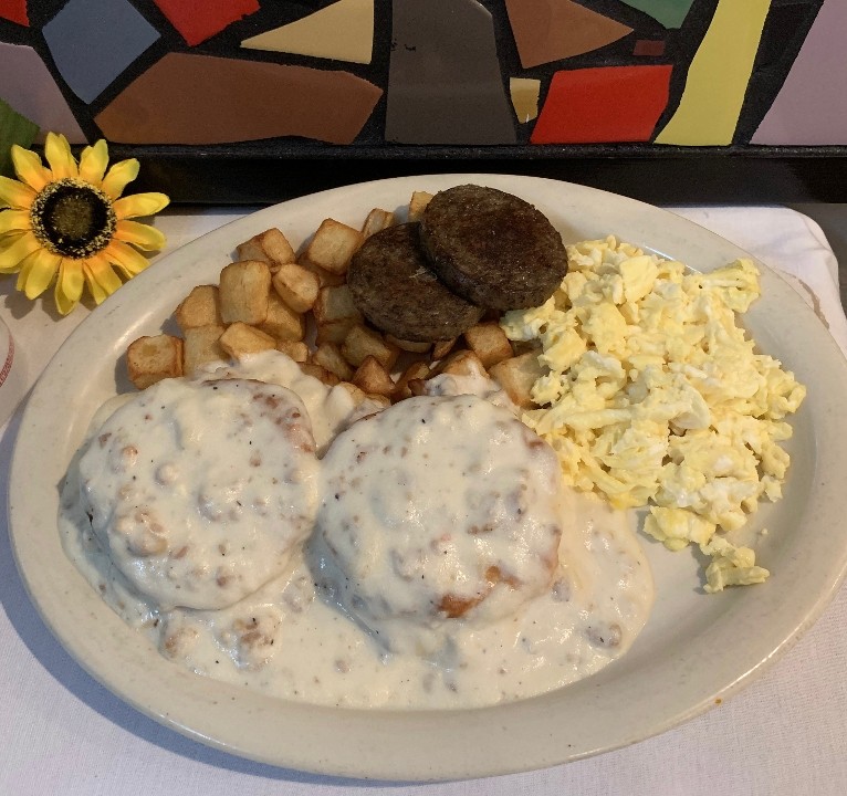 #20 Biscuits and Gravy Plate
