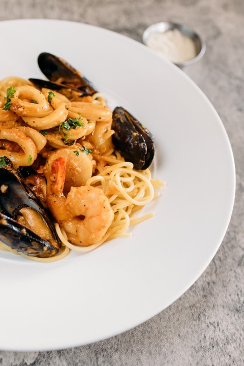 Seafood Vodka Pasta