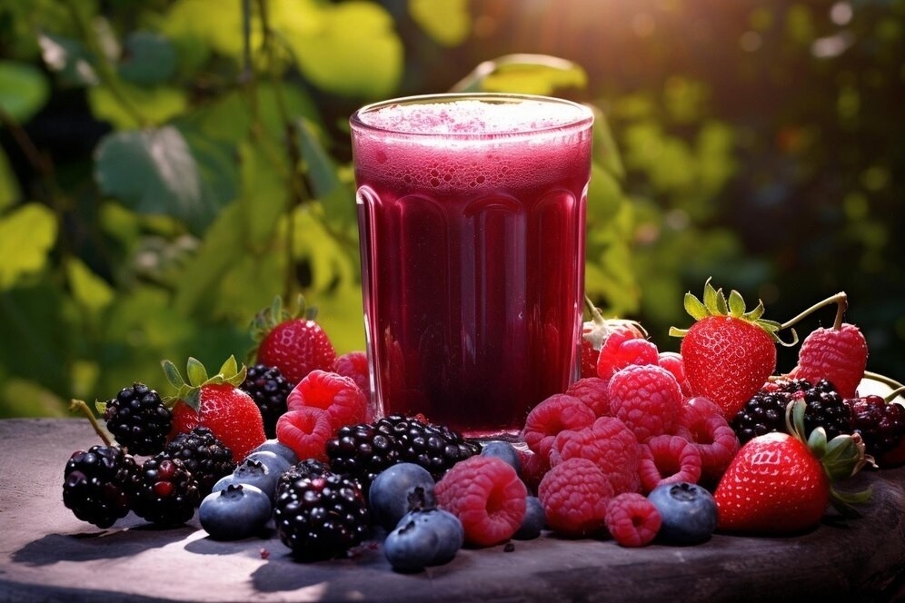 Wildberry (Blueberries, raspberries and blackberries) Juice