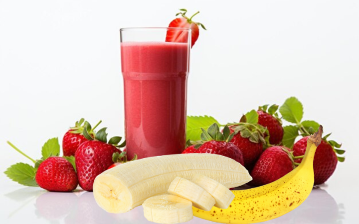 Strawberry and Banana / Fresa y Banano Juice