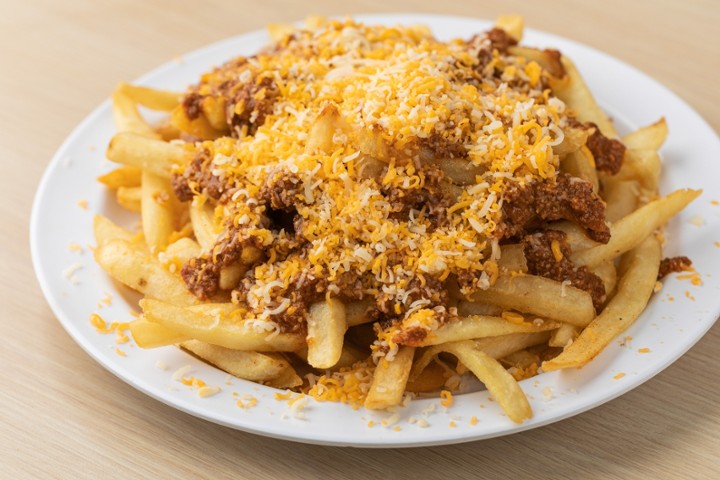 Chili Cheese Fries Happy Hour..