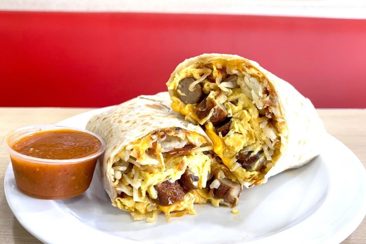 Sausage Breakfast Burrito