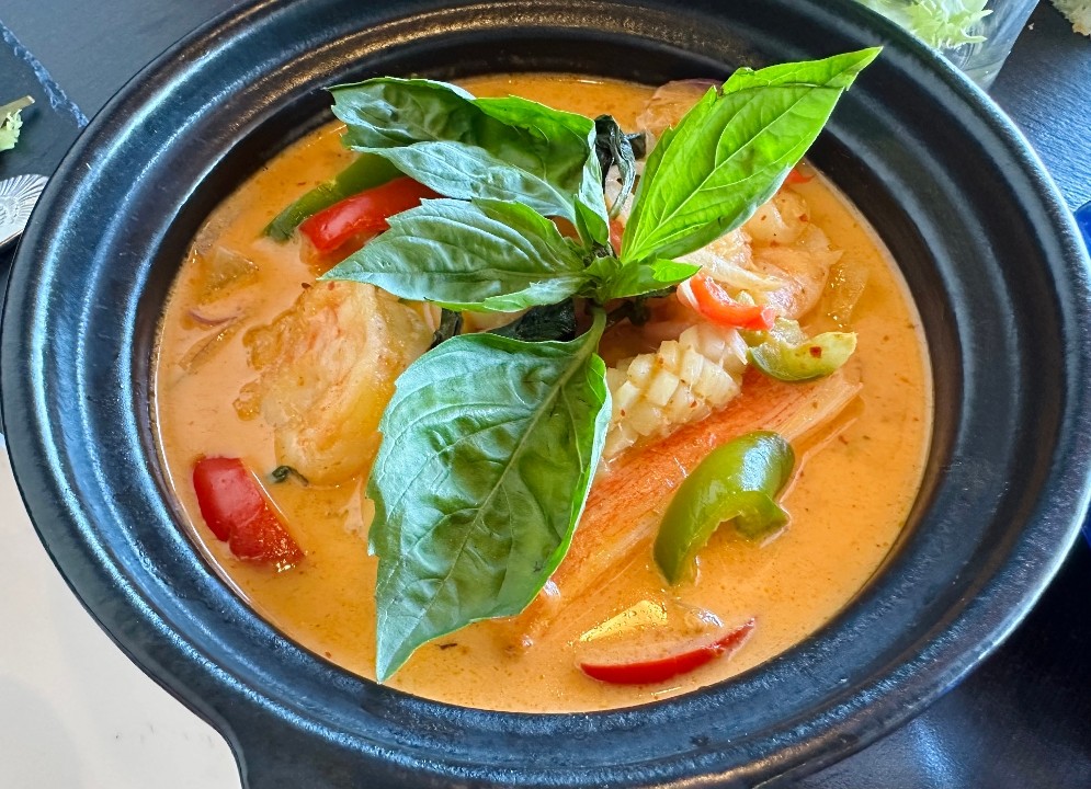 Red Curry Seafood Hotpot🌶️