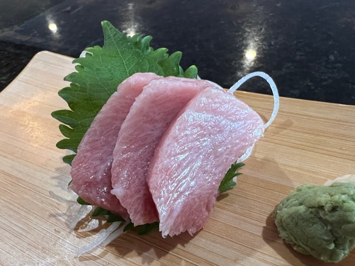 Otoro Sashimi (bluefin tuna)