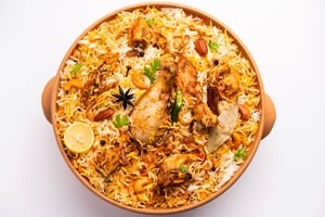 Temper Chicken Biryani