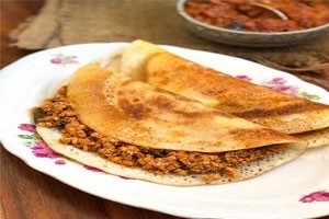 Goat Keema Dosa