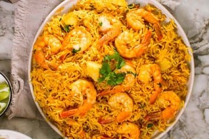 Shrimp Biryani