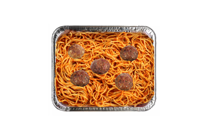 Serves 6 - (S) Spaghetti and Meatball - Catering