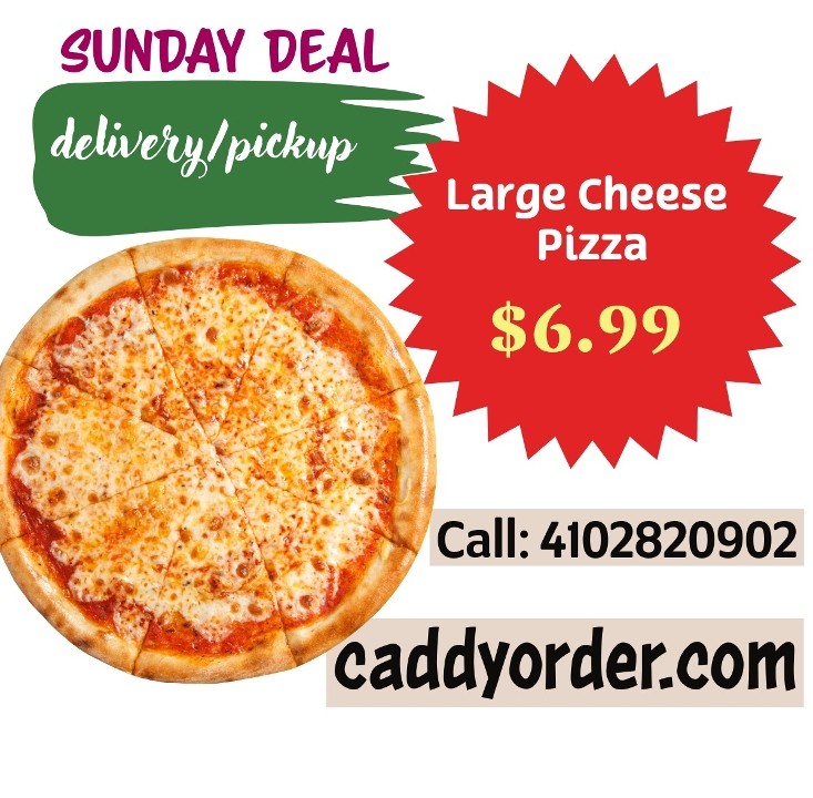 Large Cheese Pizza (Sunday Special)