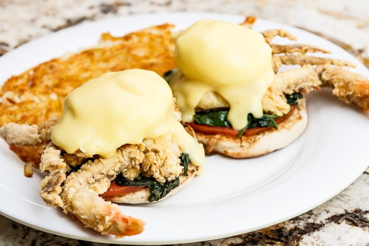 SOFT SHELL CRAB BENEDICT (Copy)