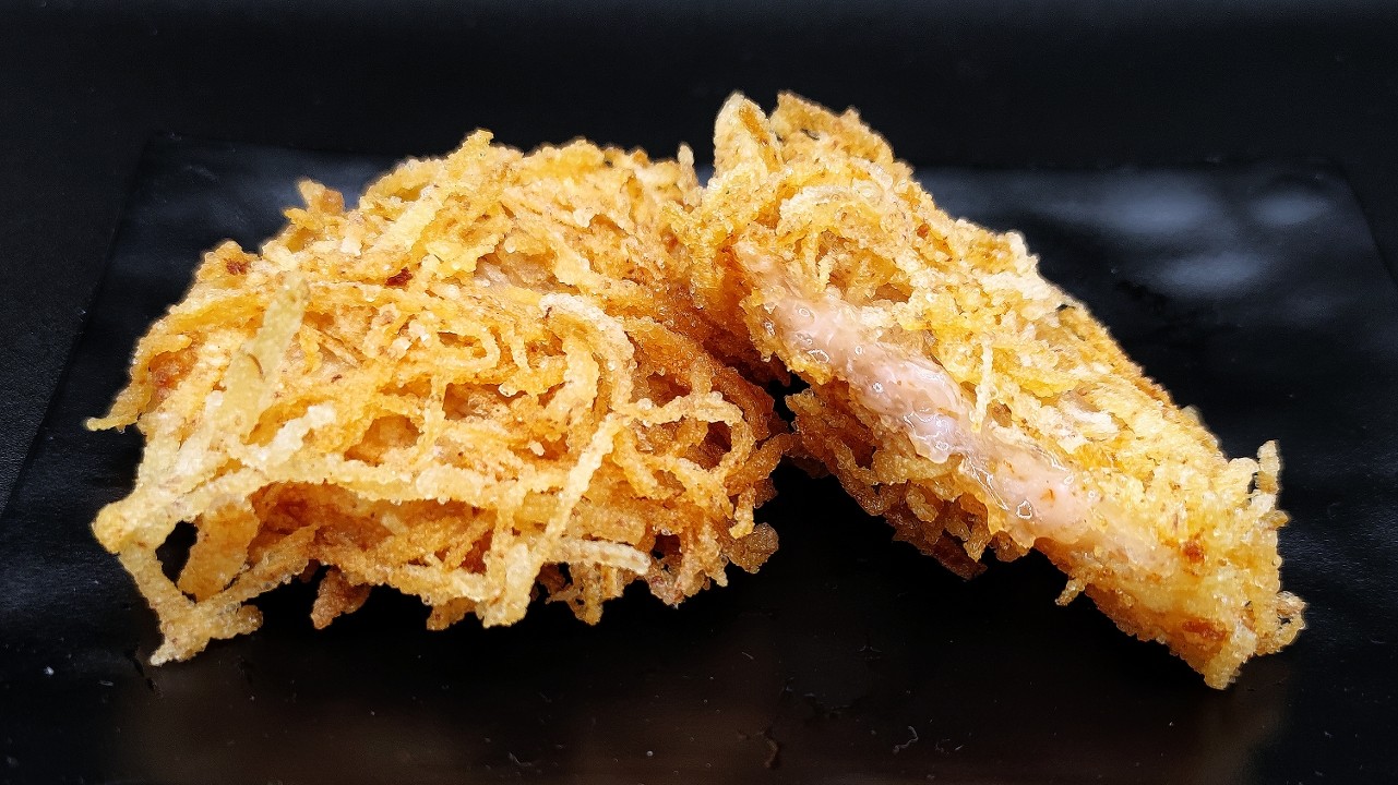F10. Fried Taro Shrimp Patty 芋蝦餅