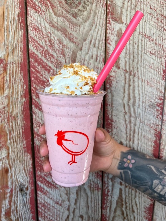 Strawberry Cookie Crunch Shake