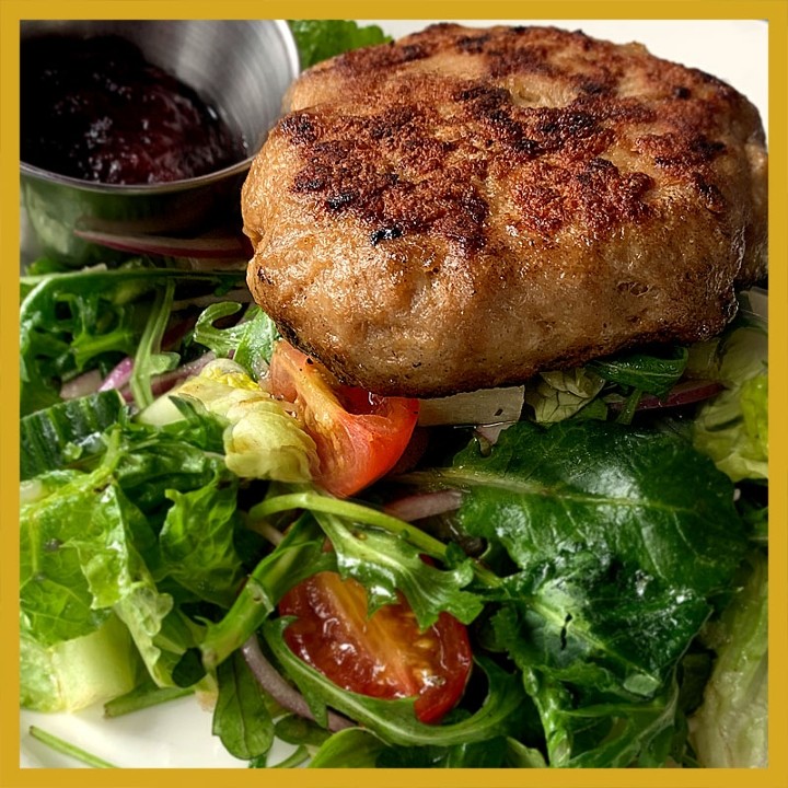 Gluten Free Turkey Burger Salad -