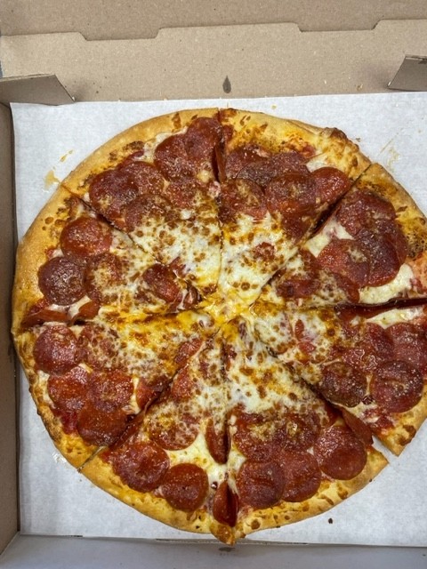 12" Extreme Cheese Pepperoni Pizza