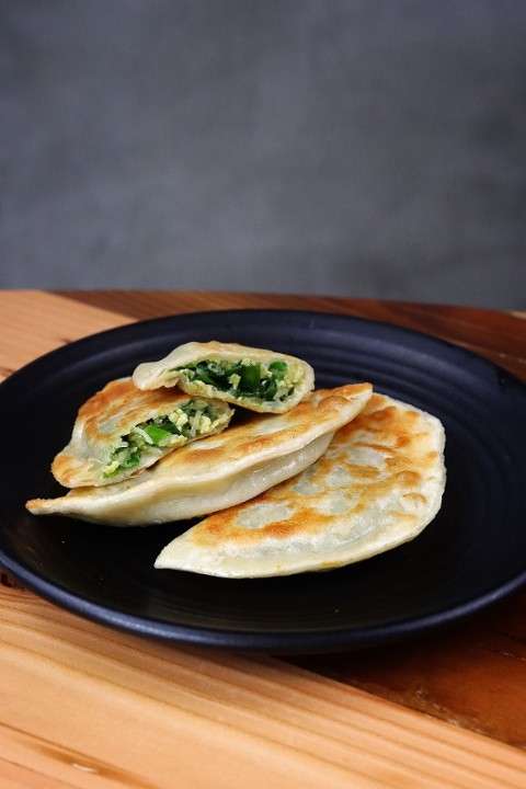 Pan Fried Chive Dumplings (3) 韭菜盒子