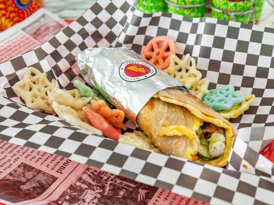 Anda (3 Egg) Roll Kathi