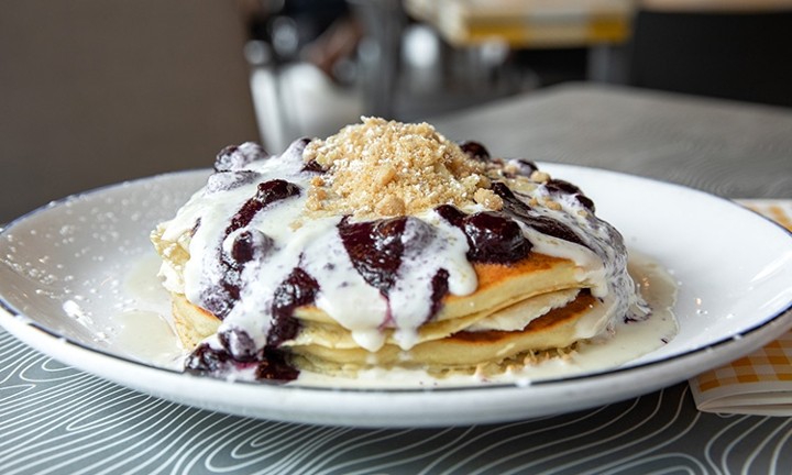 Blueberry Danish Pancakes