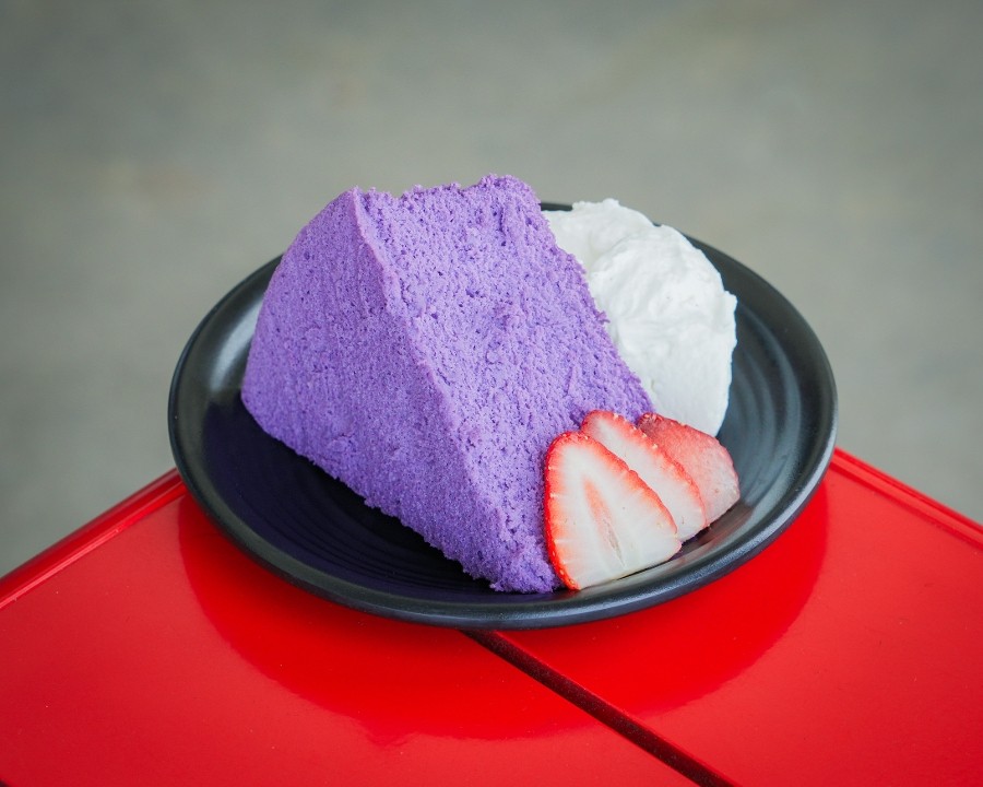 Ube Fluffy Cheesecake 紫芋  チーズケーキ
