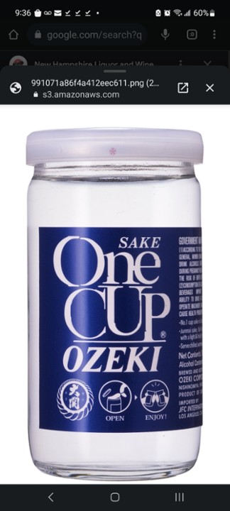 Ozeki One Cup Daiginjo