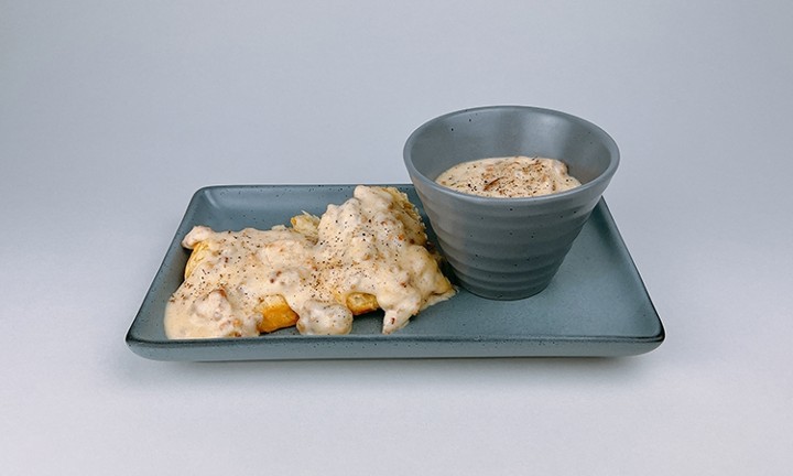 Biscuit and Sausage Gravy