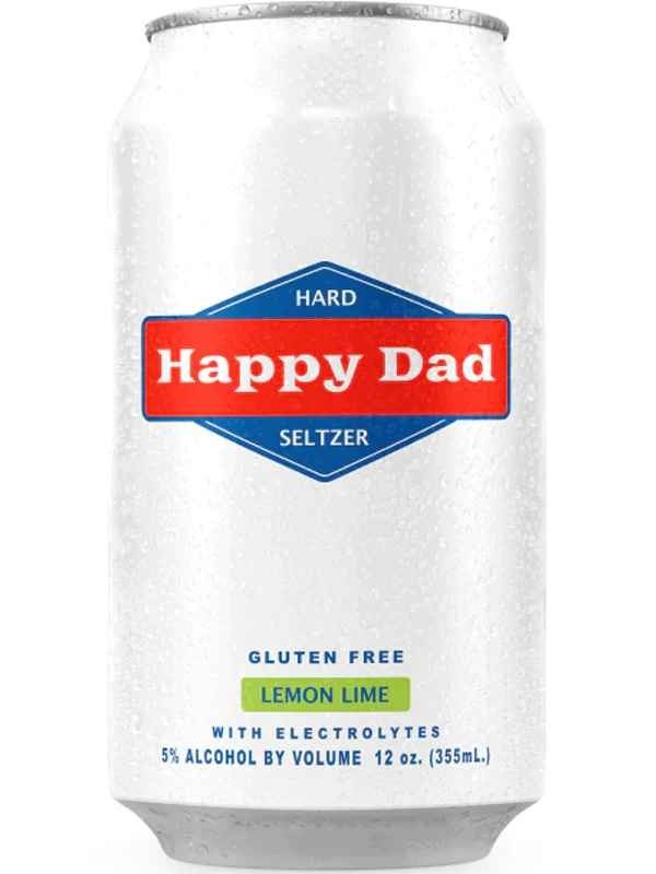Happy Dad Seltzer Lemon Lime