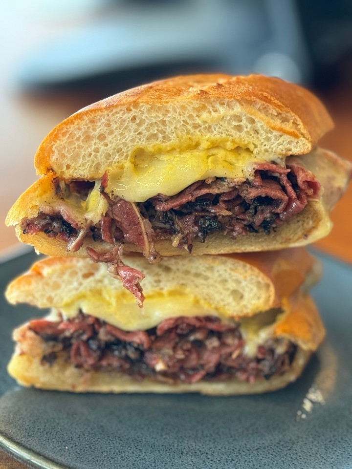 "Meat Up" Pastrami Sandwich