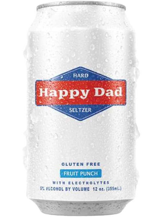 Happy Dad Seltzer Fruit Punch