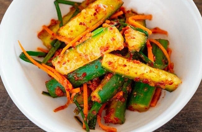 Chunky Cucumber Kimchi