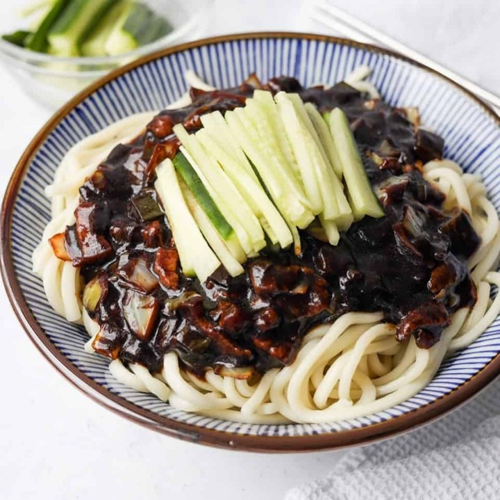 Korean Black Beans Noodles