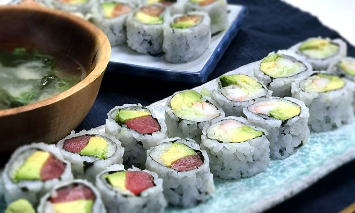 Sushi & Miso Combo