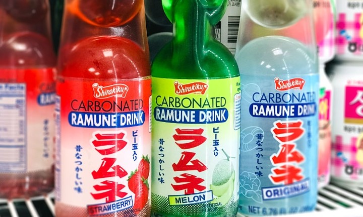 Japanese Ramune Soda (fizzy & fun)