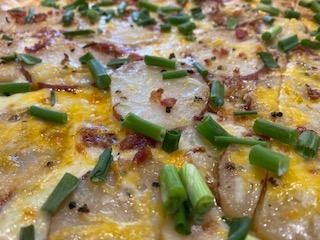 16'' Potato Bacon Pizza