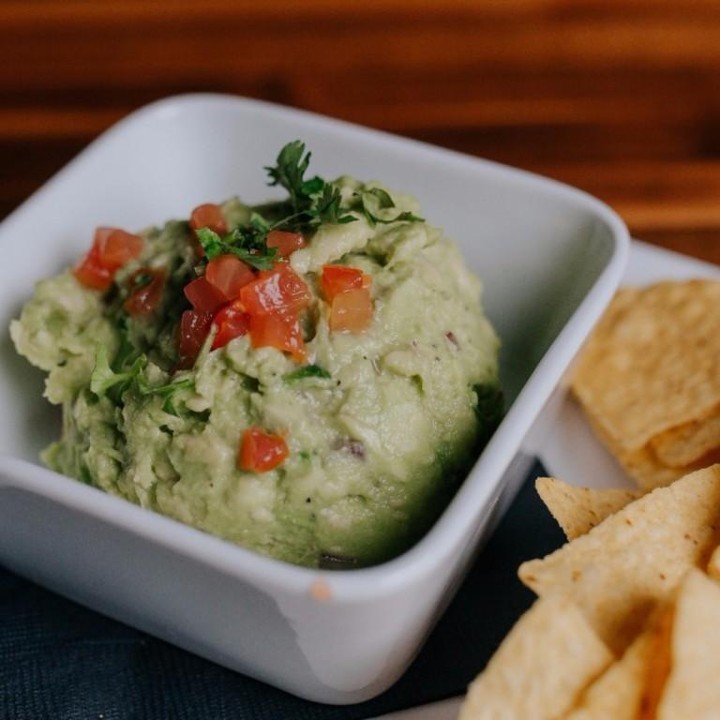 GUACAMOLE AND CHIPS