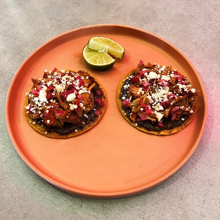 Chicken Tinga Tostada