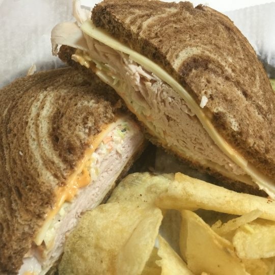 Turkey Slaw Sandwich