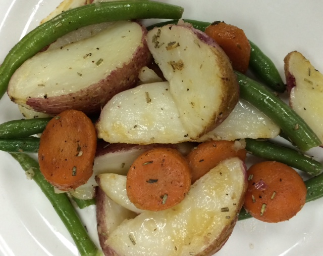 Roasted Potatoes & Vegetables