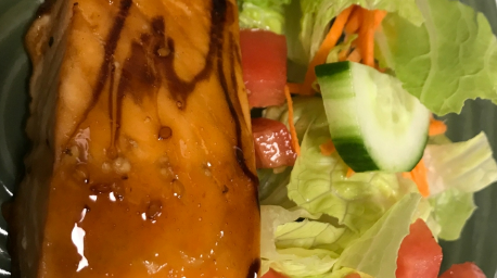 Honey Sriracha Salmon