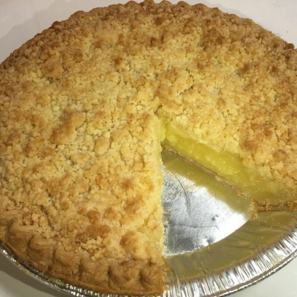 Lemon Crumb Pie